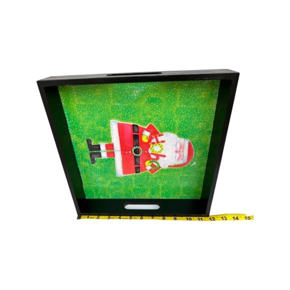 🌸6/$20🌸 Christmas Theme 12"-Square Tray - Picture 9 of 10